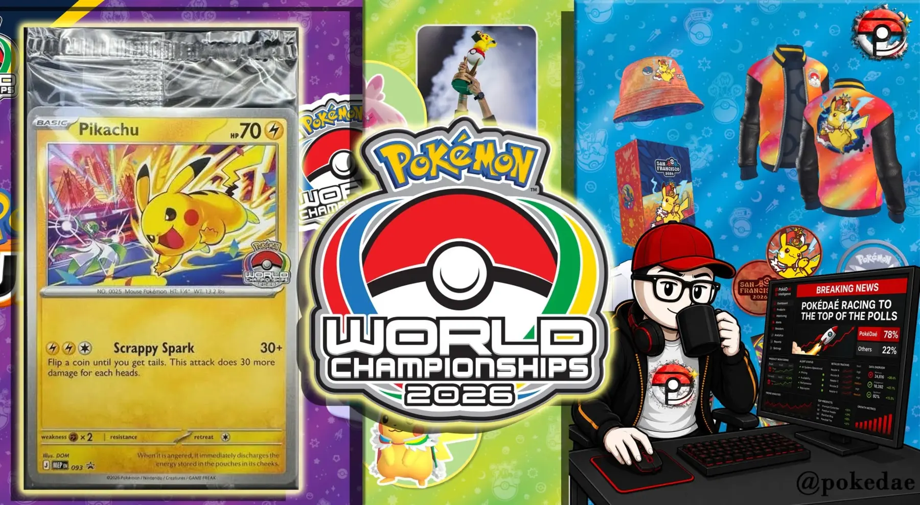 Pokémon World Championships and PokémonXP 2026