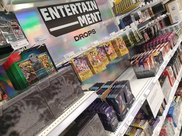 Southport Target stocked with Pokémon, One Piece and other trading cards