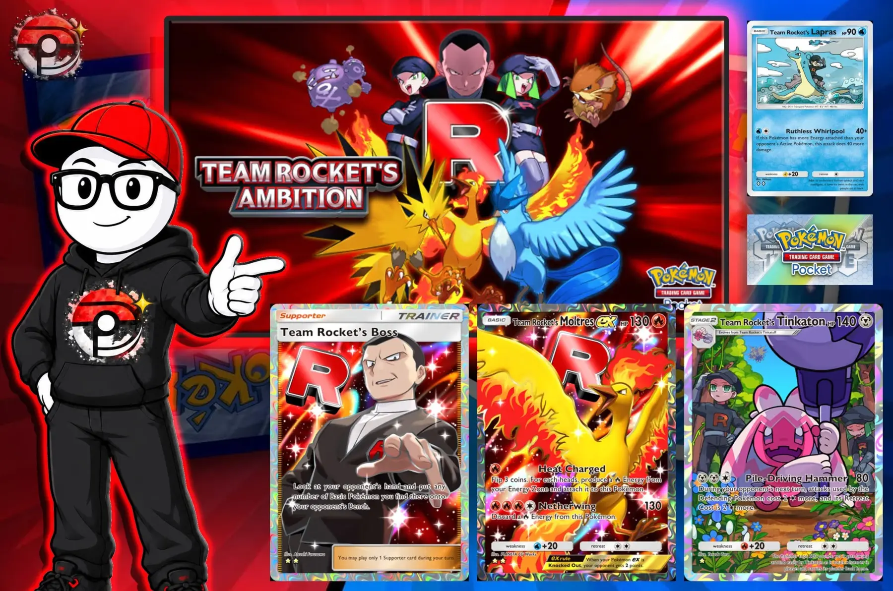 Team Rocket’s Ambition expansion in Pokémon TCG Pocket