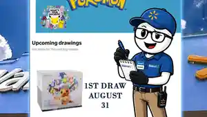 PokéDaé Walmart Pokémon random drawing announcement
